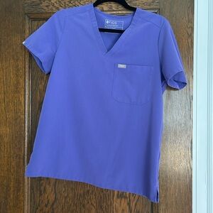 Figs Women's Purple scrub set